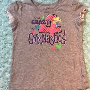 Jumping Bean gymnastics graphic tee